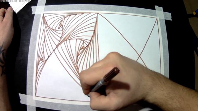 3D РИСУНОК ЛИНИЯМИ смотреть онлайн