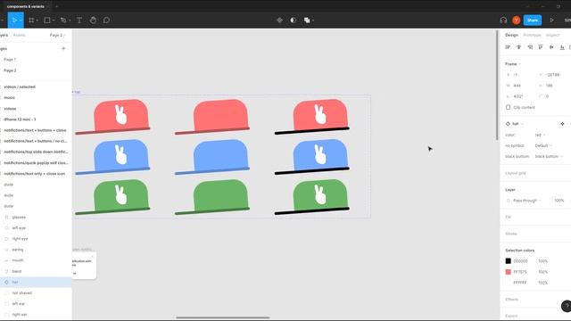 Figma tutorial: components and variants / Part 2 смотреть онлайн
