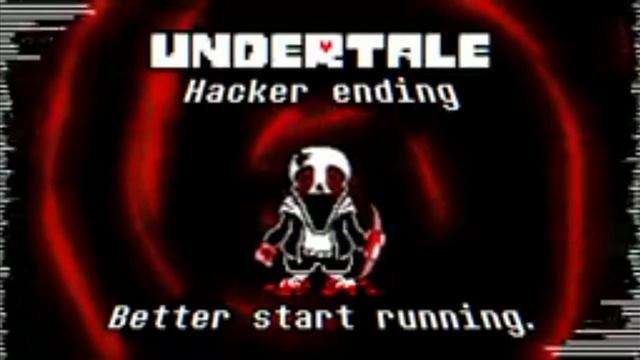 undertale hacker ending better start running theme VHS SANS! смотреть онлайн