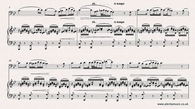 Schubert F. | Ave Maria arranged trombone and piano смотреть онлайн