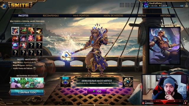 SKINS DO PATCH 8.10 + 8.9 BÔNUS E COMO CONSEGUIR - ⚡ Smite BR смотреть онлайн