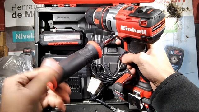 Unboxing Einhell TE-CD 18 LI-i BL(2x2,0Ah);ARG Atornillador Taladro Percutor Brushless - GONZALO Z смотреть онлайн