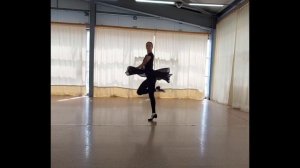 Индивидуальная техника вращений - Кякина Анастасия