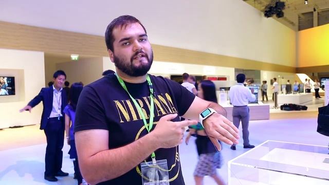 Sony SmartWatch 3 на IFA 2014 смотреть онлайн