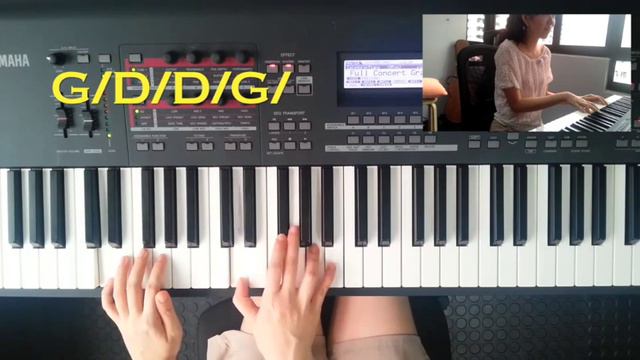 The Easiest Song to PLAY and SING by using only 2 chords: Jambalaya (PIANO TUTORIAL) смотреть онлайн