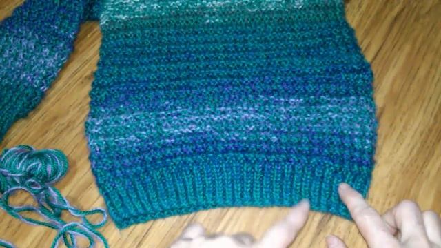 Детская теплая кофточка. Обзор Как я быстро связала