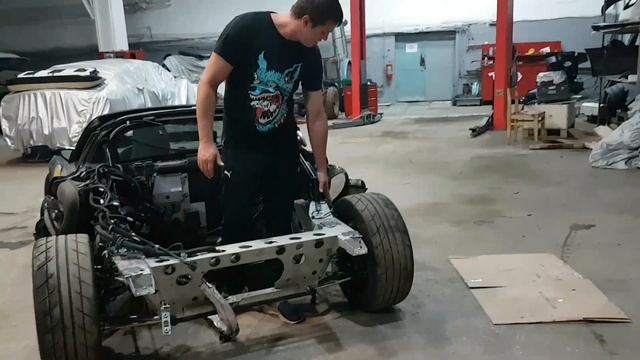 Lotus Elise S тюнинг от Ампера Моторс часть 1 смотреть онлайн