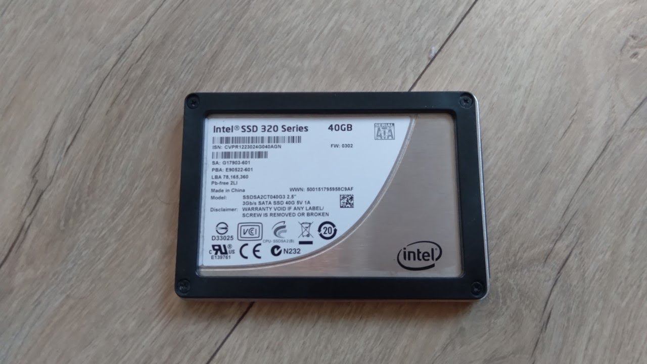 Купил Intel SSD 320 Series смотреть онлайн