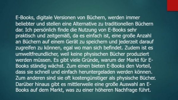 E-Books | Projekt b2 neu | Goethe Zertifikat B2 Schreiben Teil 1 | Forumsbeitrag