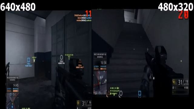 Battlefield Hardline Beta - ATI Radeon HD 4250 - 640x480 vs. 480x320 Frame-Rate Test смотреть онлайн