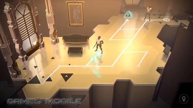 Deus Ex GO -Обзор Игры Головоломки на Android и IOS смотреть онлайн