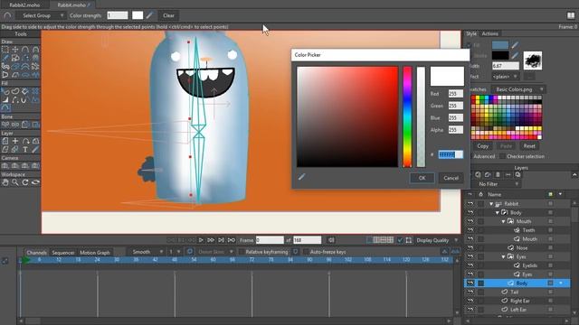 Create Better Looking Animations with Color Points | Moho Pro 12 смотреть онлайн