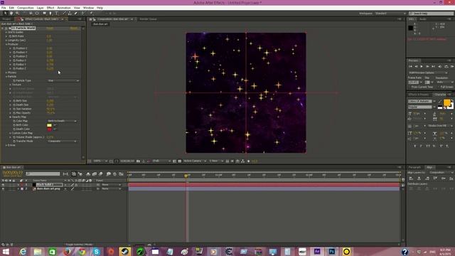 How to make a Twinkling Star effect in After effects смотреть онлайн