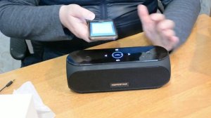 Колонка портативная Bluetooth Hopestar H19 Black