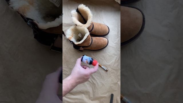 Реставрація UGG(угг) самостійно в домашніх умовах без професійних навичок, реставрація замші смотреть онлайн