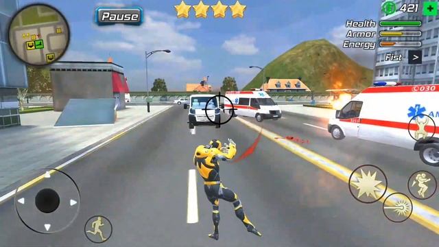 Super Crime Steel War Hero Iron Flying Mech Robot #13 New Job - Ambulance Driver смотреть онлайн