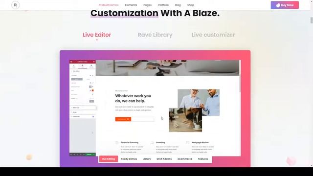 Rave - MultiPurpose Business WordPress Theme event restaurant смотреть онлайн