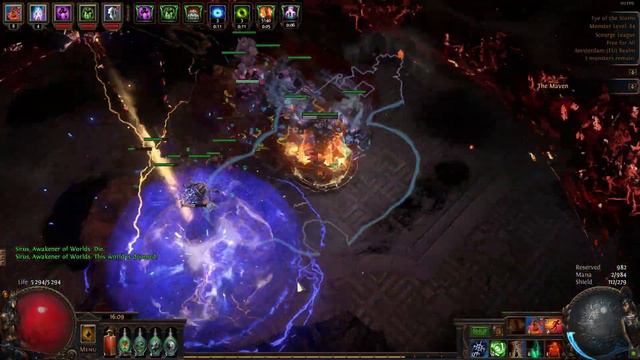 Path of Exile - Absolution man kills Sirus 8 смотреть онлайн