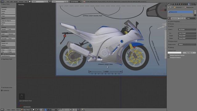 CGCookie - Modeling A Motorcycle In Blender 2.69 By Chris Kuhn (2014).mp4