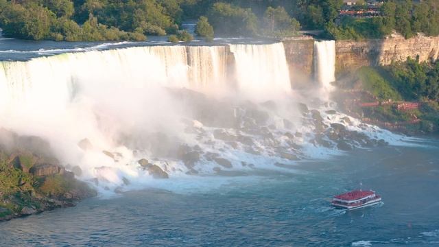 [USA] Niagara Falls From Above l Most Famous Waterfalls in the World l Greatest Natural l 4K Drone смотреть онлайн