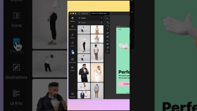 Lunacy - один из примечательных аналогов Figma смотреть онлайн