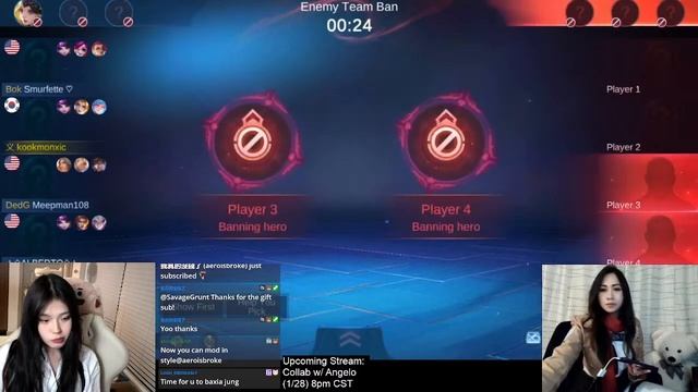 Walmart Levi and Mikasa (XinalLili) playing mlbb смотреть онлайн