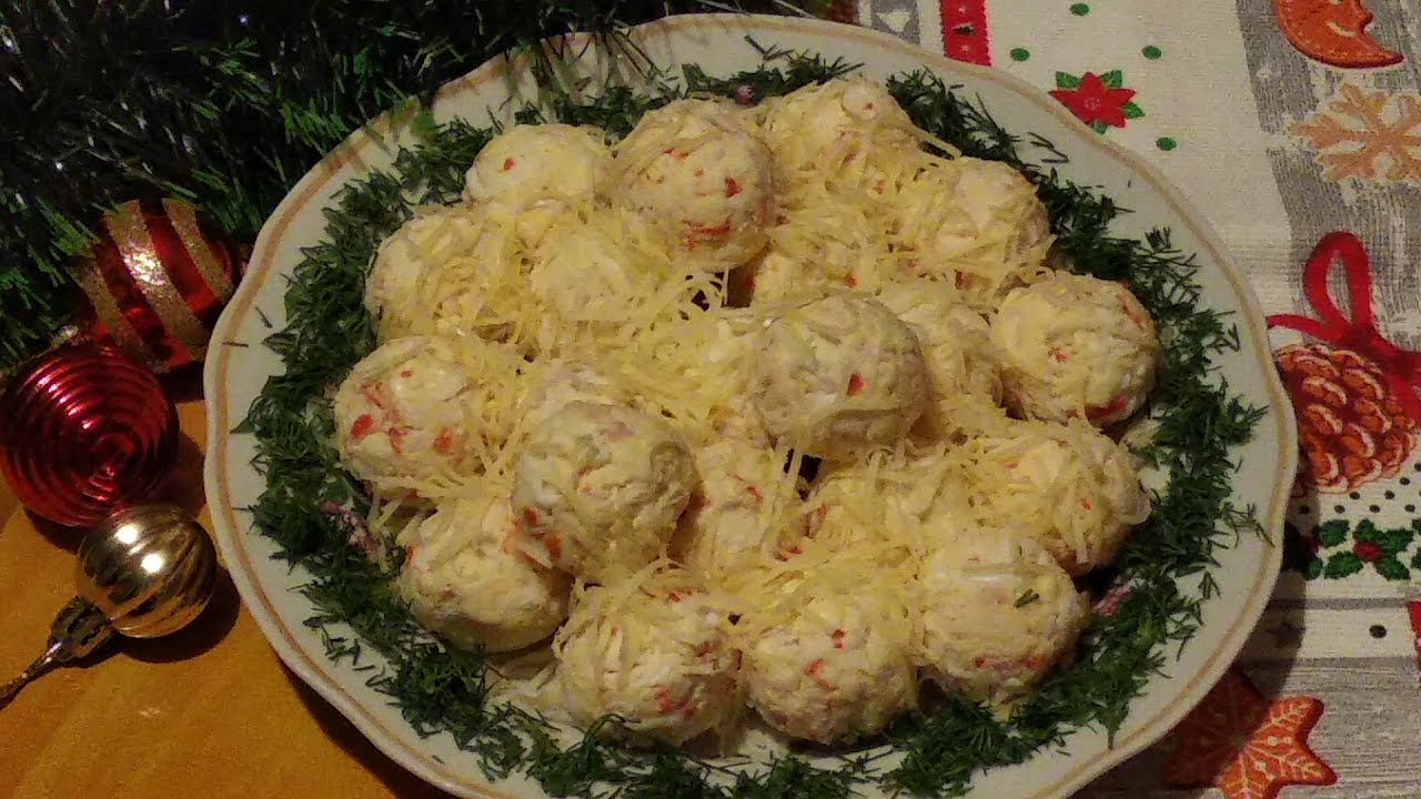 РАФАЭЛЛО - это не только ВКУСНЫЕ КОНФЕТЫ, но и ПИКАНТНАЯ ЗАКУСКА к НОВОГОДНЕМУ СТОЛУ. смотреть онлайн