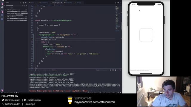 Part 12.1 - Uzual.App - Habit & Mood tracker application with React Native & graphQL смотреть онлайн