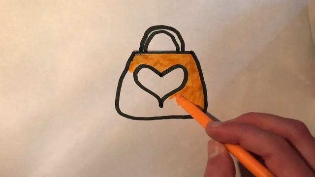 How to draw a bag | Как нарисовать сумку | 가방을 그리는 방법 | Cara menggambar tas | كيفية رسم حقيبة смотреть онлайн