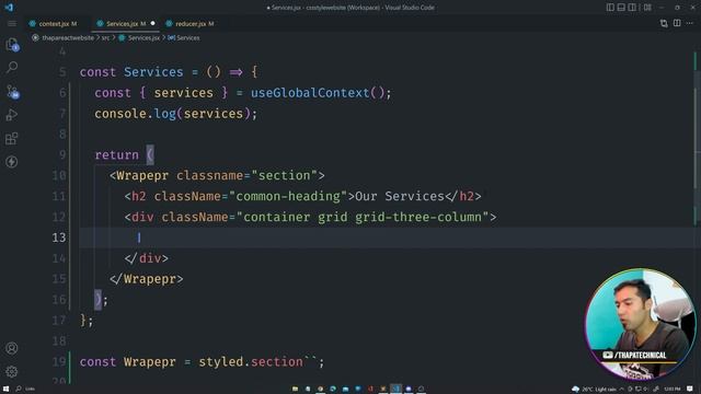 Render Service Page || Fetch API || React Multi-page Website in Hindi #8 смотреть онлайн