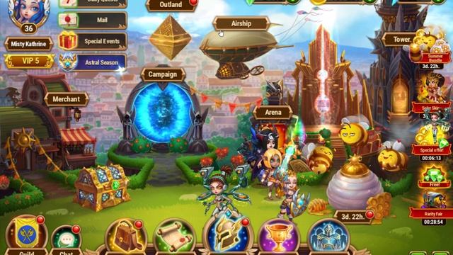 Let's Play Hero Wars 05: Cadang Thicket and Trouble in the Chaos Realm смотреть онлайн