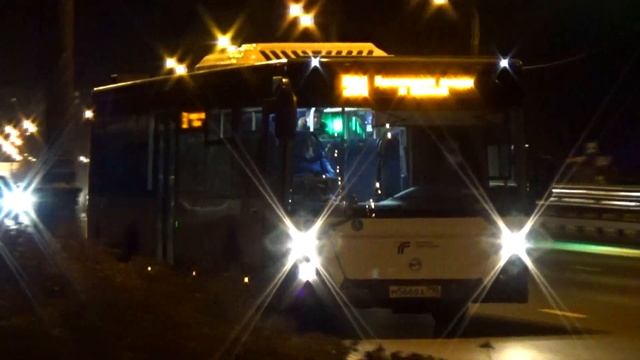 Пригородный автобус ЛиАЗ-5292.65-03 с маршрутом №501 "Таможенная Академия (Люберцы) - м. Выхино" смотреть онлайн