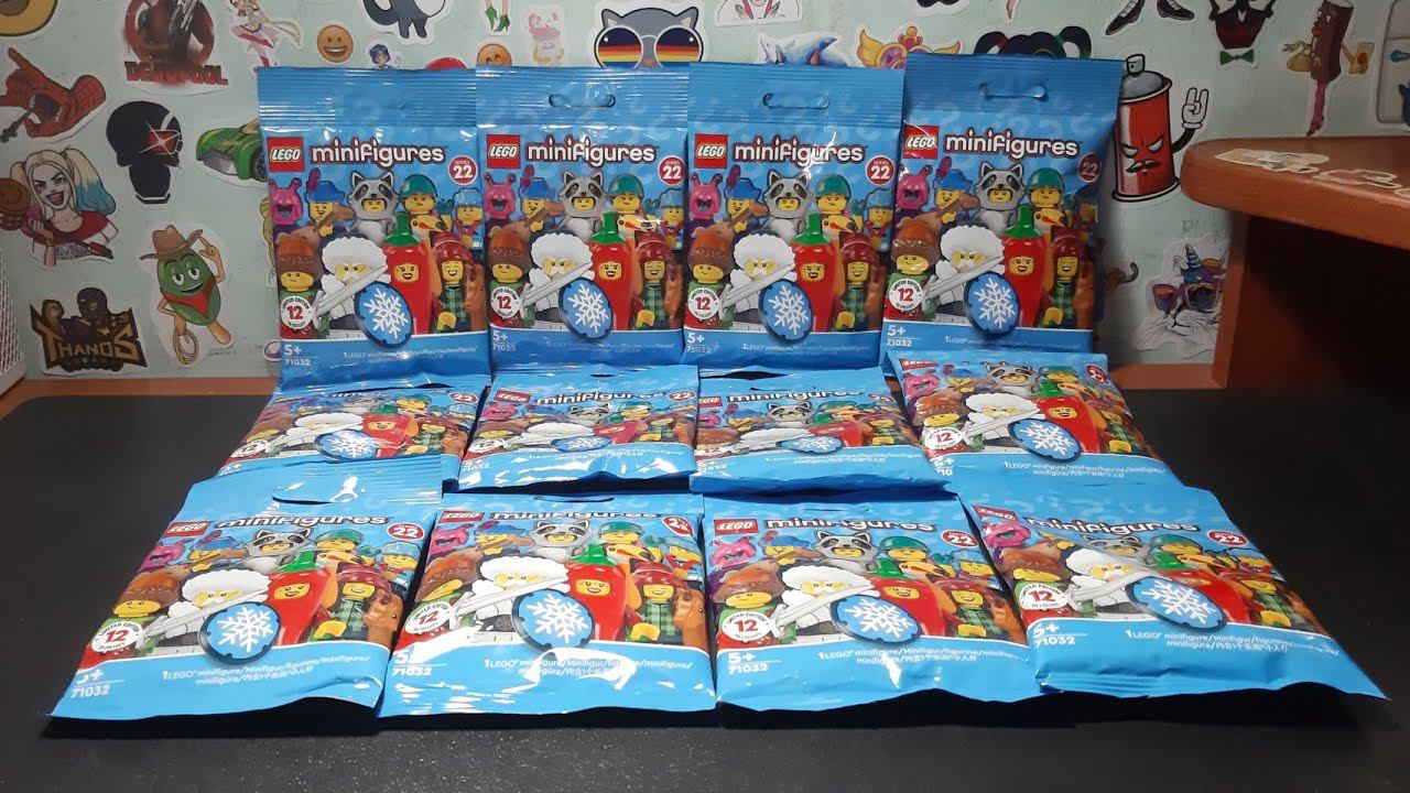 22 серия минифигурок Lego / Распаковка пакетиков, обзор! смотреть онлайн