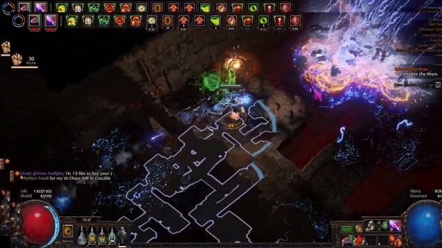 Path of Exile Crucible Ranger Glasscanon EASY DIVINE AND CHAOS ORBS FARM смотреть онлайн