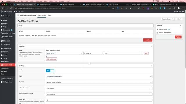Create front-end user profile with Piotnet addons/form, ACF and elementor смотреть онлайн