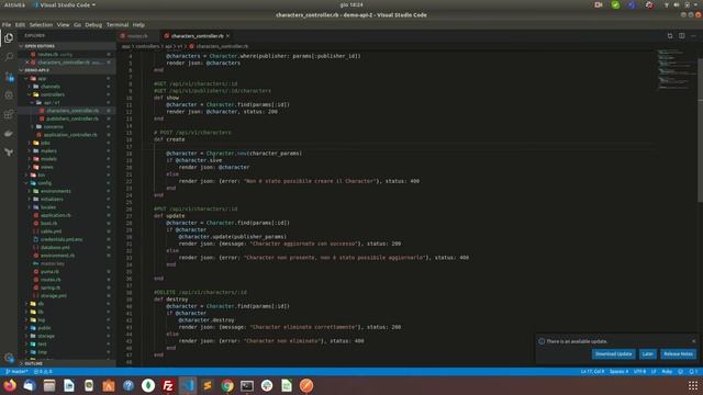 Rails 6 - Creare delle Api JSON con Ruby on Rails - Parte 2 di 2 смотреть онлайн