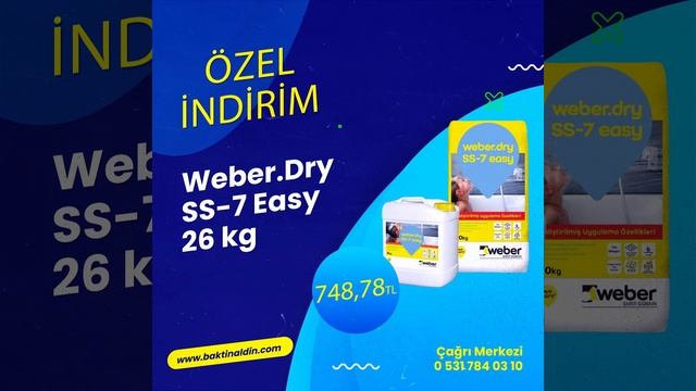 Weber.Dry SS-7 Easy 26 Kg