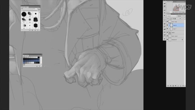 УРОК РИСОВАНИЯ: КАК РИСОВАТЬ ПЕРСОНАЖЕЙ.  CG Stream. Артур Гимальдинов. Часть 1.