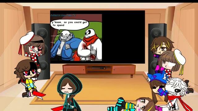 RevivalVerse & DeleteTale react to Bad Time Trio & Margin of Error movie comic смотреть онлайн