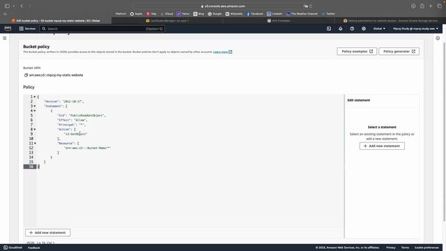 Host static websites on AWS S3 смотреть онлайн