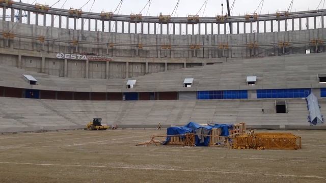 Новый стадион ФК «Краснодар» – пресс-тур 5 февраля 2015