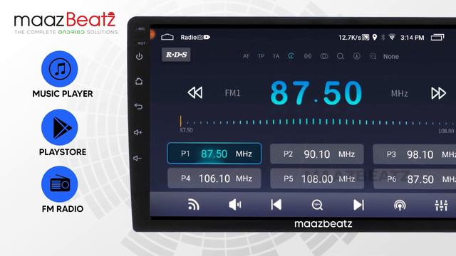 DSP Android Car Stereo Available for all Cars | 2GB RAM 16 GB ROM | Maazbeatz смотреть онлайн