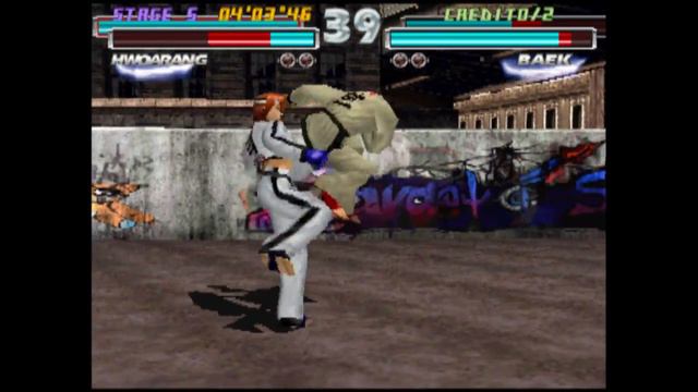 Tekken Tag 1 ( Arcade ) - Hwoarang / Lee Playthrough ( Apr 2, 2017 ) смотреть онлайн