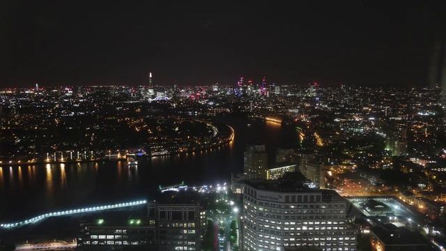 Time lapse of London from One Canada Square - 28/05/2015 смотреть онлайн
