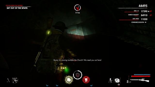 Zombie Army 4 Dead War Ending Defeating Hitler Final Boss смотреть онлайн