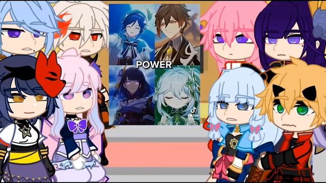 Past Inazuma React To Raiden Shogun And Yae Miko// [Genshin Impact]// (Slight Eimiko)