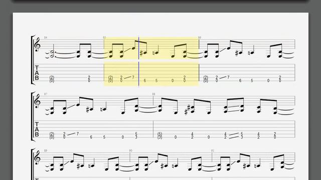 Metallica Enter sandman James guitar tablature смотреть онлайн