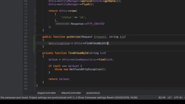 Create Three Symfony Back Ends - Part #24 - PUT to update in FOSRESTBundle смотреть онлайн