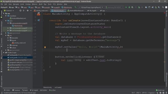Firebase || Write Data смотреть онлайн