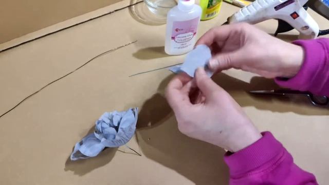 Игрушка на ёлку - ЦВЕТОК своими руками. смотреть онлайн